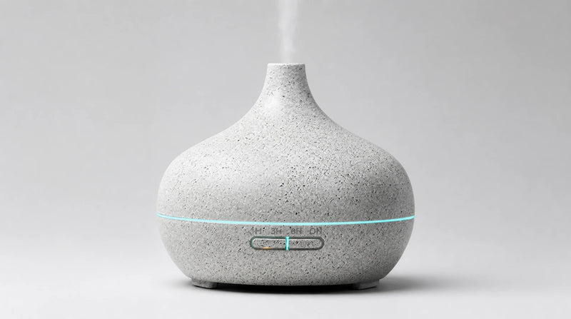 Diffuseur d'Arômes Grain de Bois — Humidificateur USB de Bureau